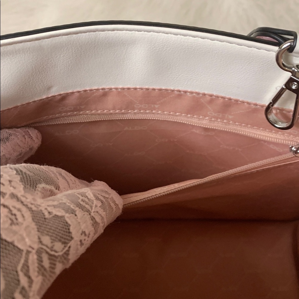 Aldo Heatwave Hotel Tote/Crossbody bag (NWT) Pink - Picture 5 of 13